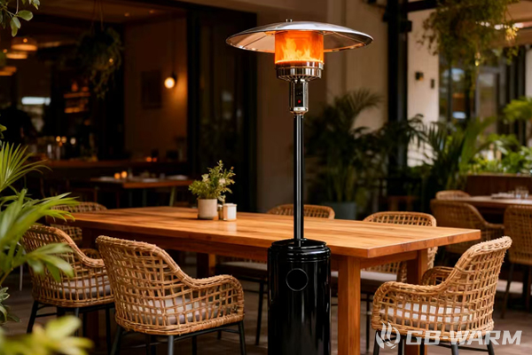 Мейрамханалар үшін сыртқы жылыту