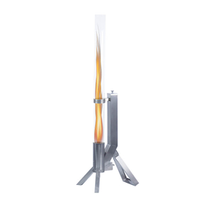 自立型ステンレス鋼ロケットストーブ屋外炎ペレットヒーター - BPH-R80-E |ベーレン